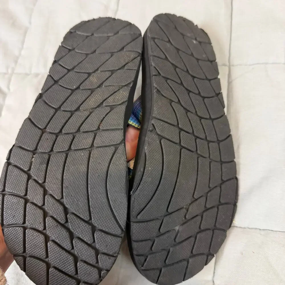 Rafters Blue Flip Flops Youth Big Kid 2 Boys Girls Summer Sandals Thongs